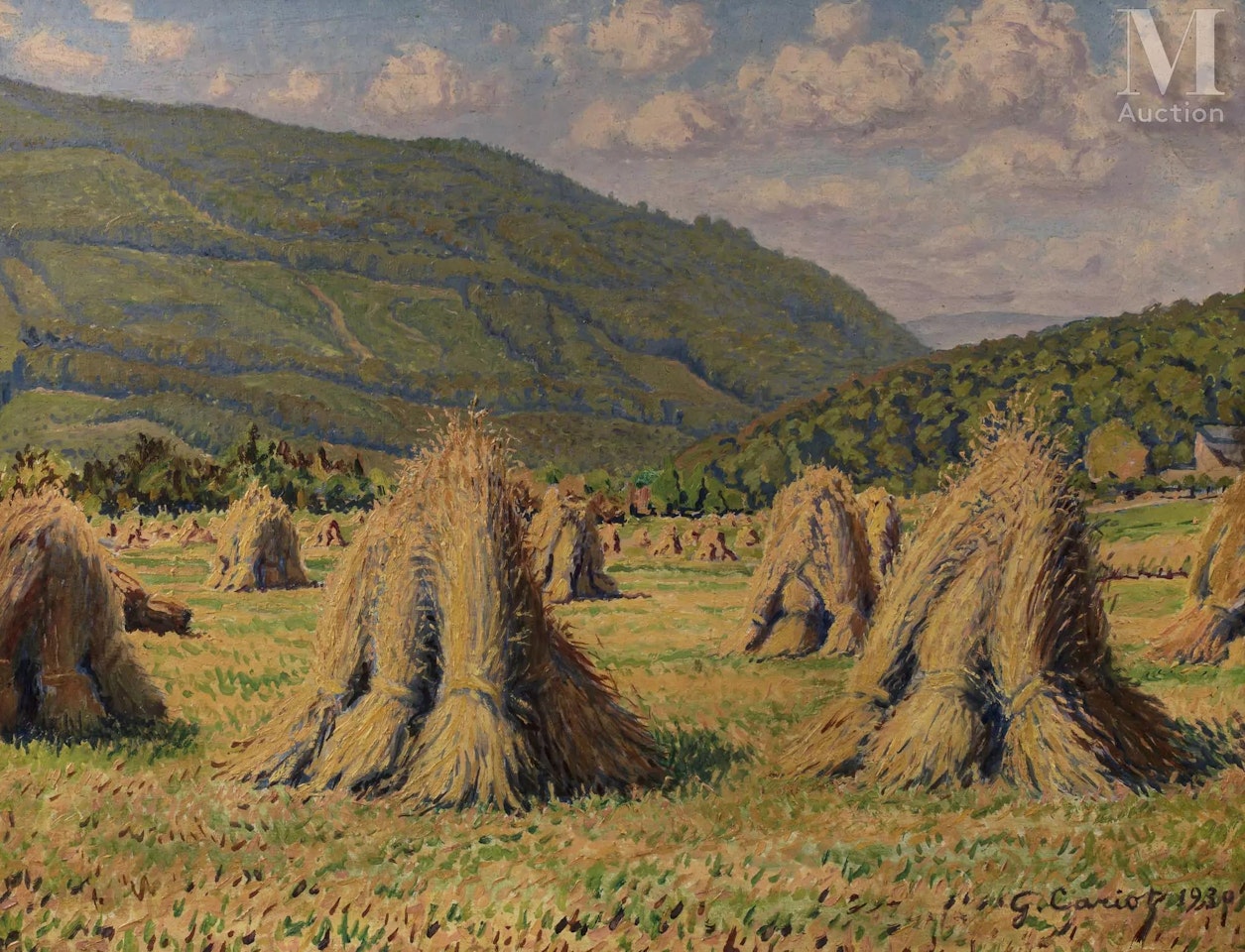 Grindstones by Gustave Cariot