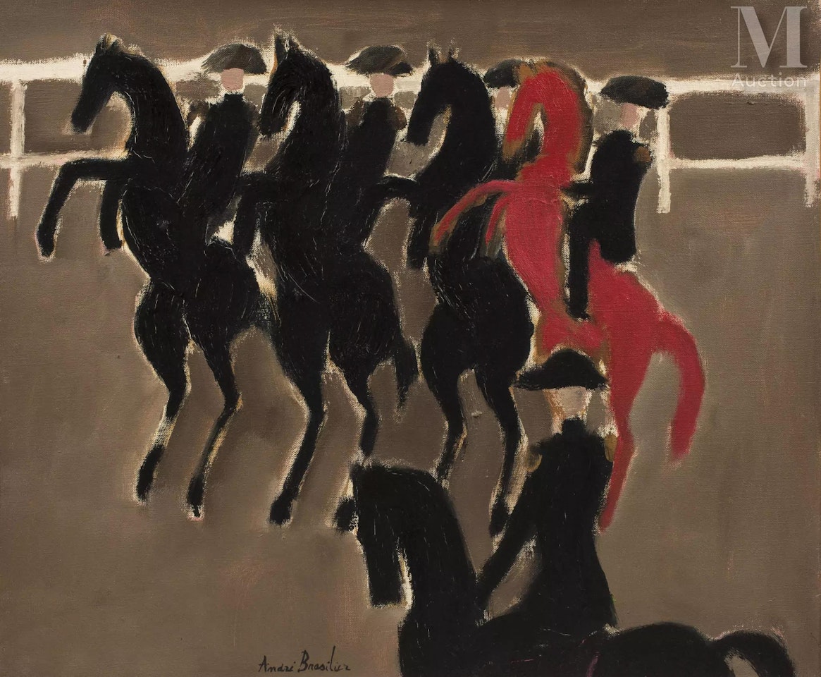 The Black Frame by André Brasilier