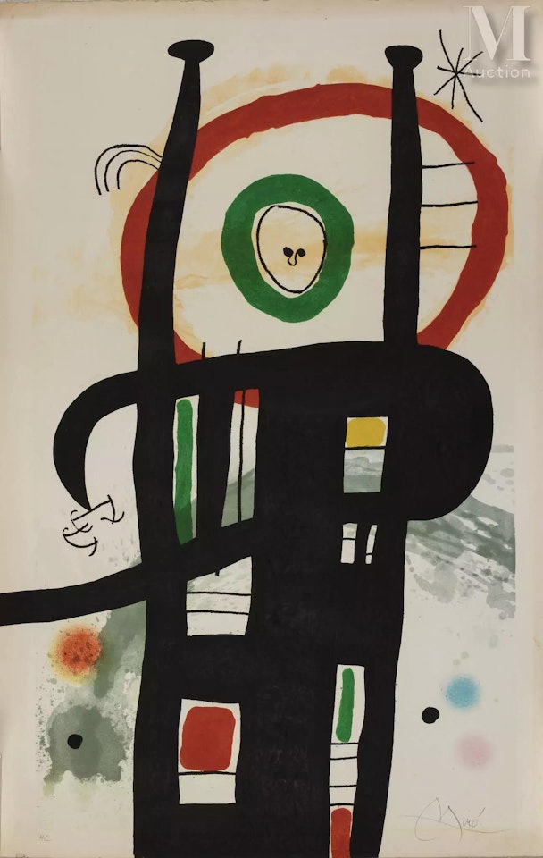 The great organizer by Joan Miró