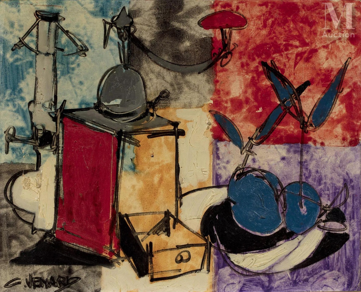 Coffee grinder composition by Claude Venard