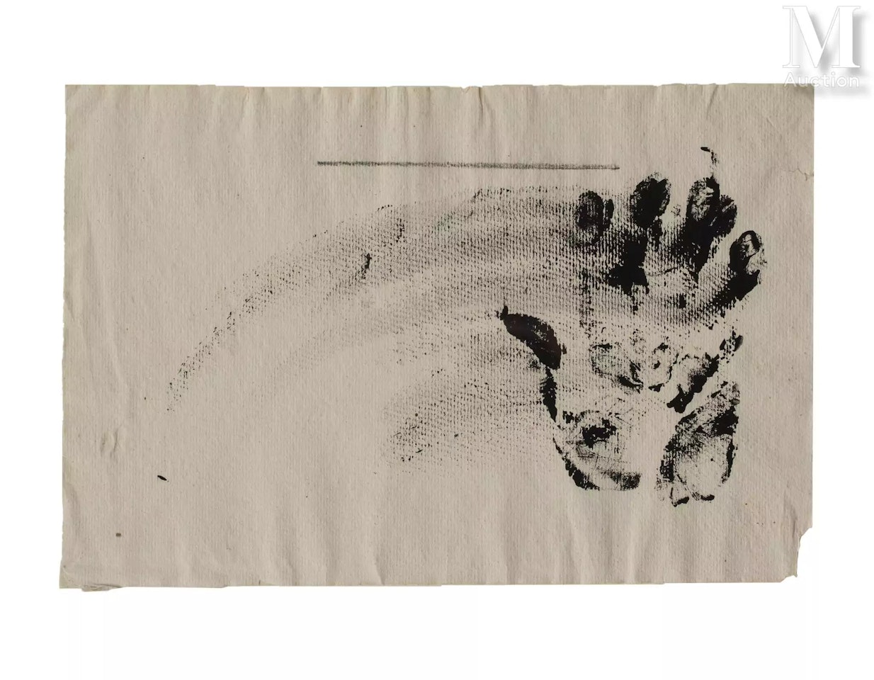 Project no. 4 by Antoni Tapies