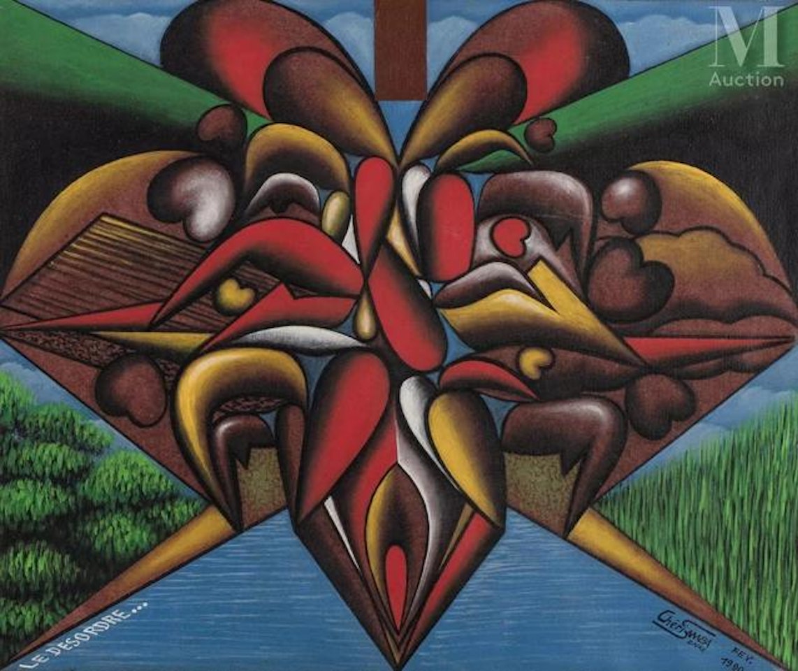 Disorder... Modern art by Chéri Samba