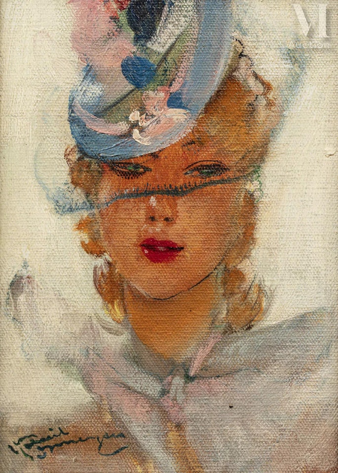 Marjorie by Jean Gabriel Domergue