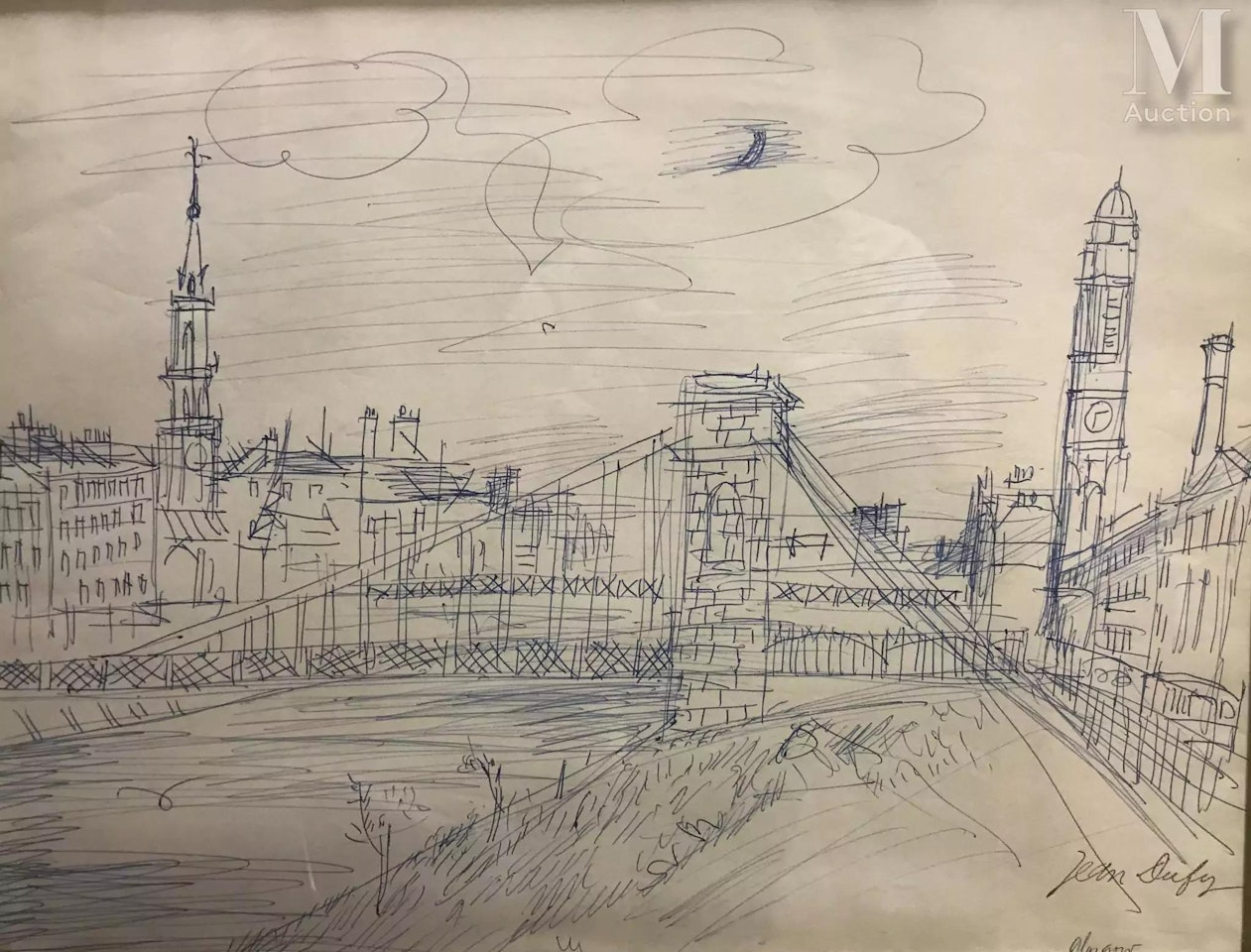 Glasgow by Jean Dufy