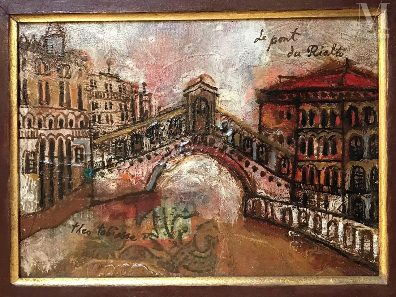 Rialto Bridge by Théo Tobiasse
