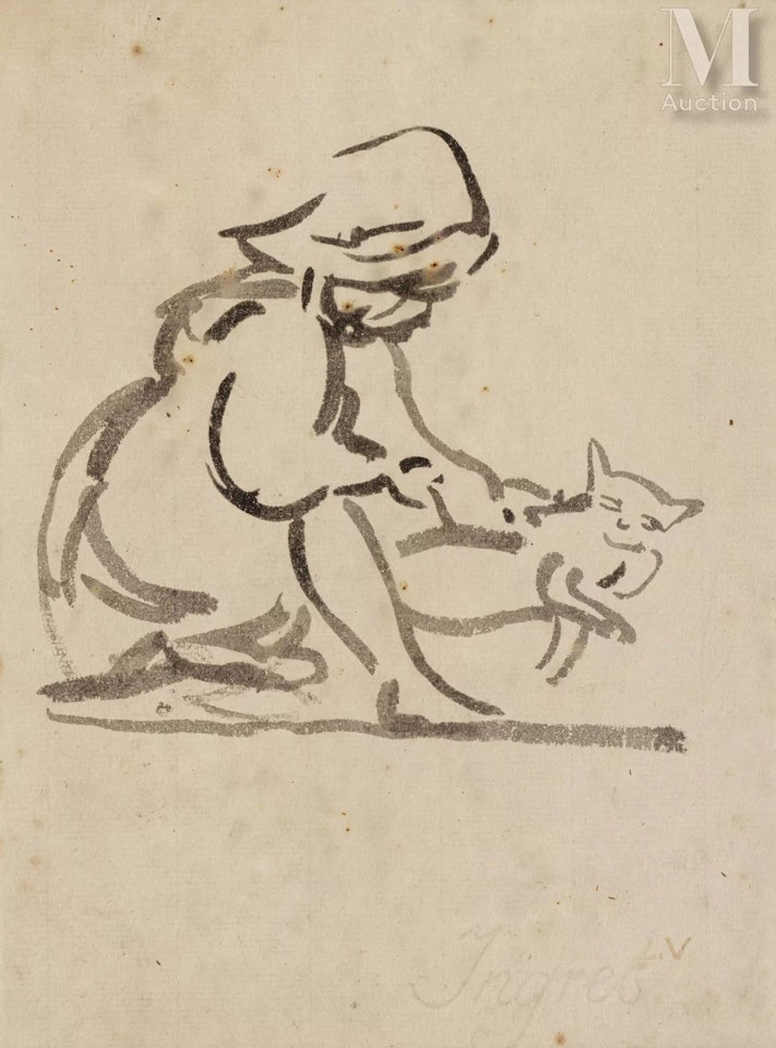 Cat fillet by Louis Valtat