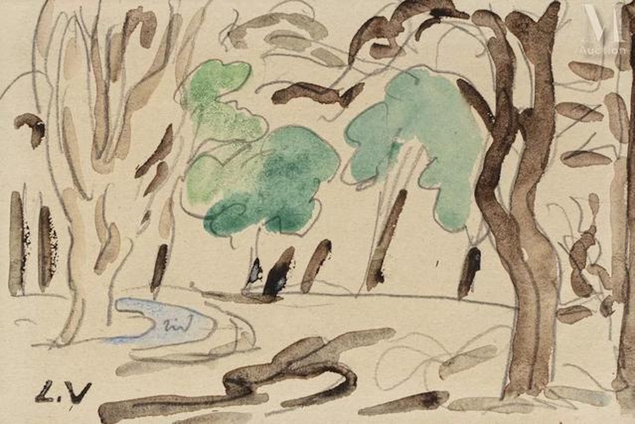 Landscape by Louis Valtat