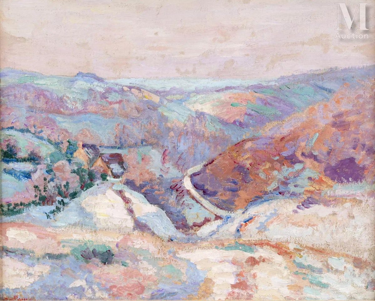 The Charraud Bridge, Creuse by Armand Guillaumin