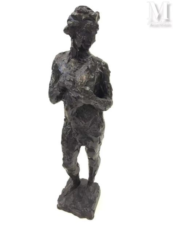 Woman with fish by Robert Wlerick