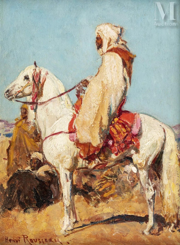 Rider of Ouled Sidi-Cheik by Henri Émilien Rousseau