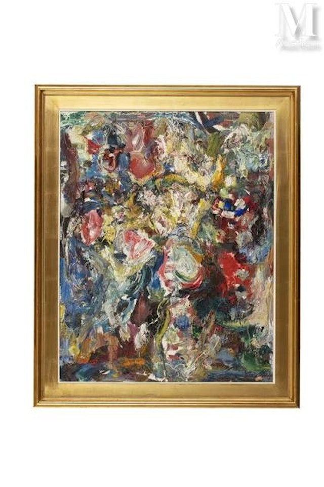 Bouquet by Eugène Leroy