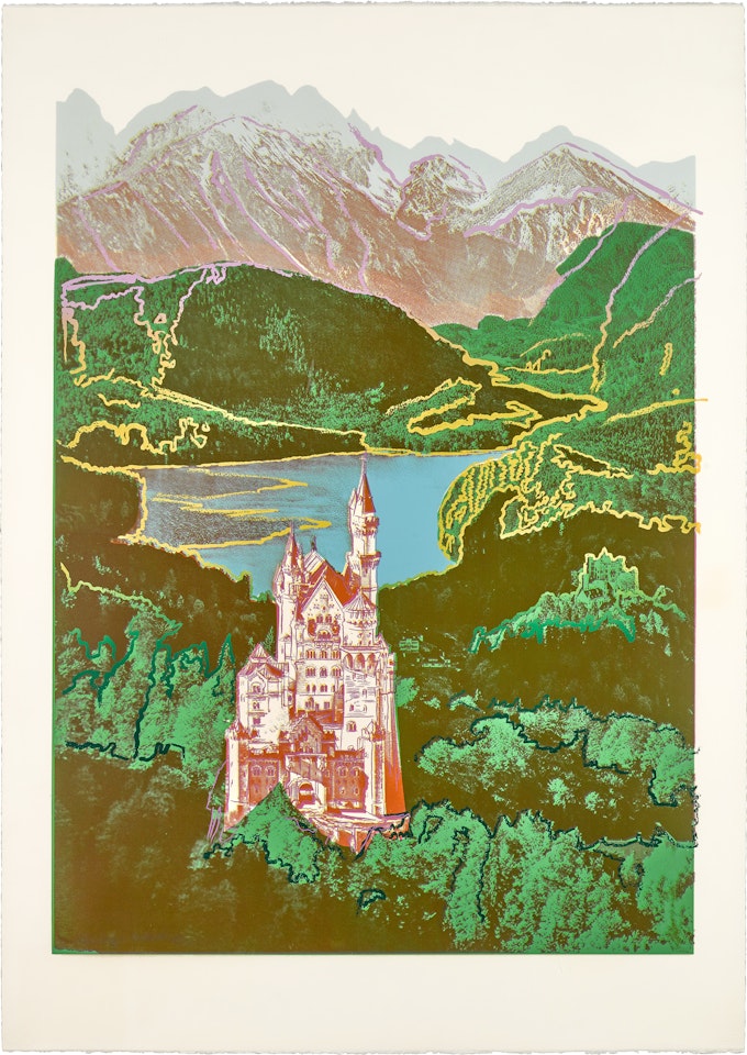 Neuschwanstein by Andy Warhol