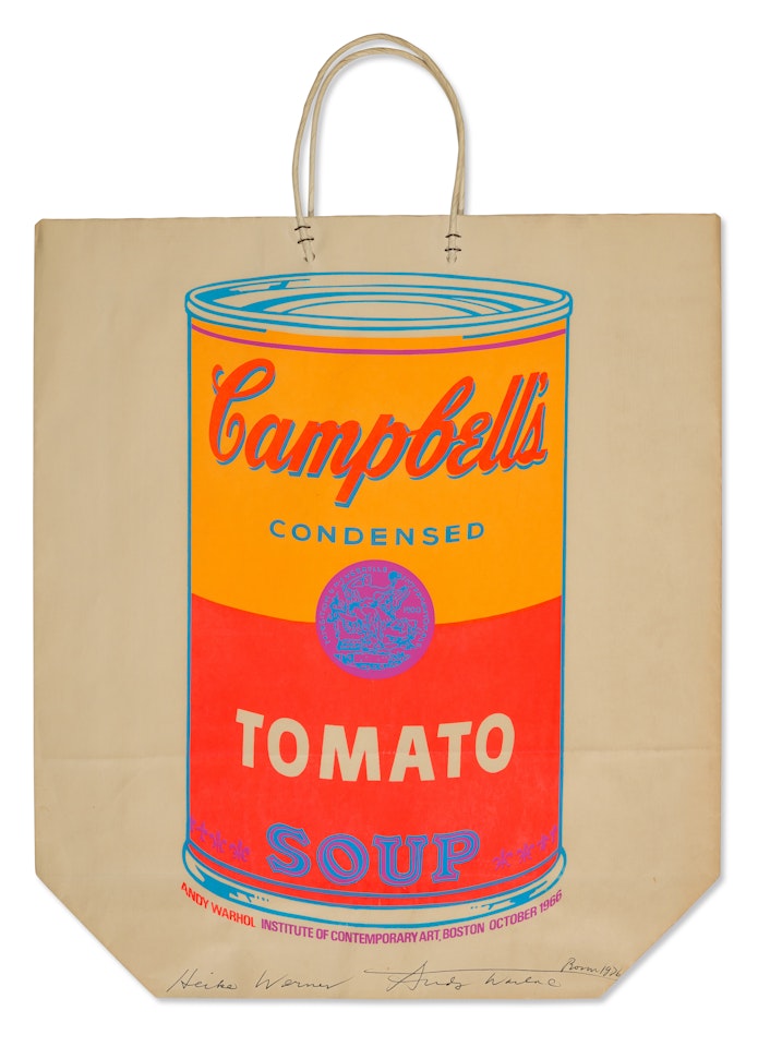 Campbell"s Soup Can (Tomato) by Andy Warhol