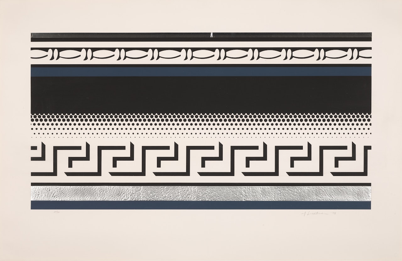 Entablature VII , from Entablature Series by Roy Lichtenstein