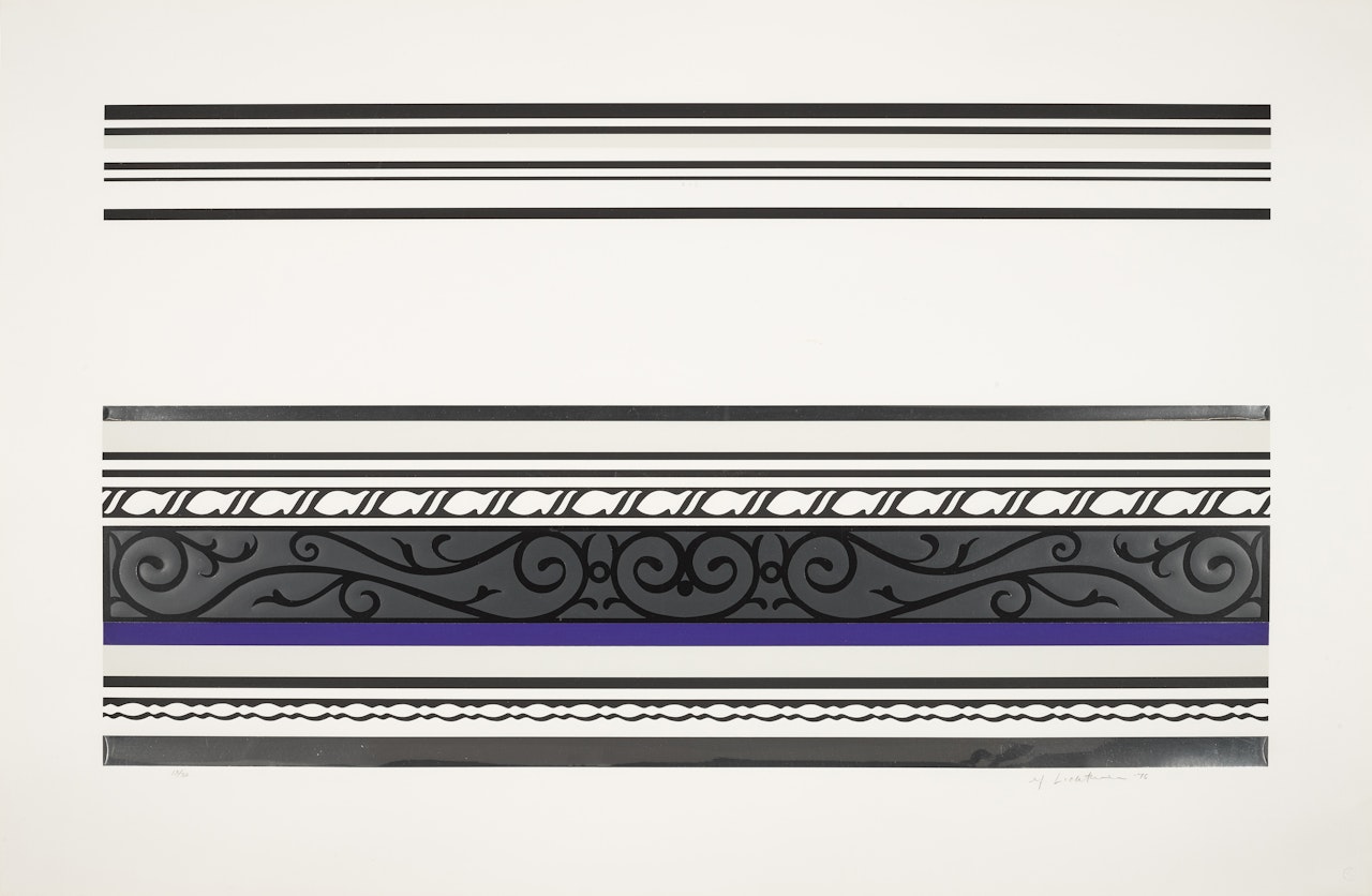 Entablature IX , from Entablature Series by Roy Lichtenstein