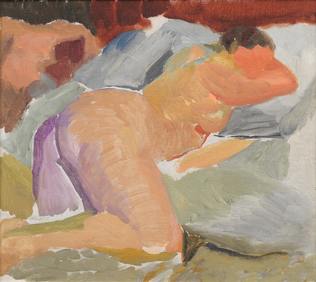 Reclining Nude by Ivon Hitchens