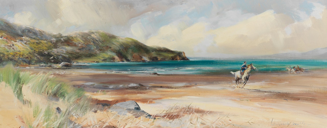 Pony on the Beach by Kenneth Webb