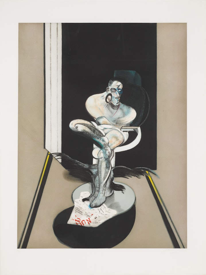 Seated Figure by Francis Bacon