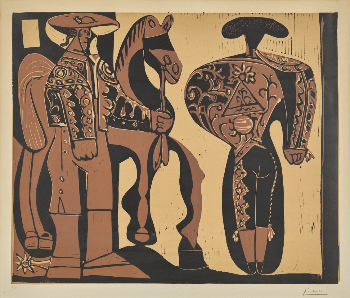 Picador et torero by Pablo Picasso