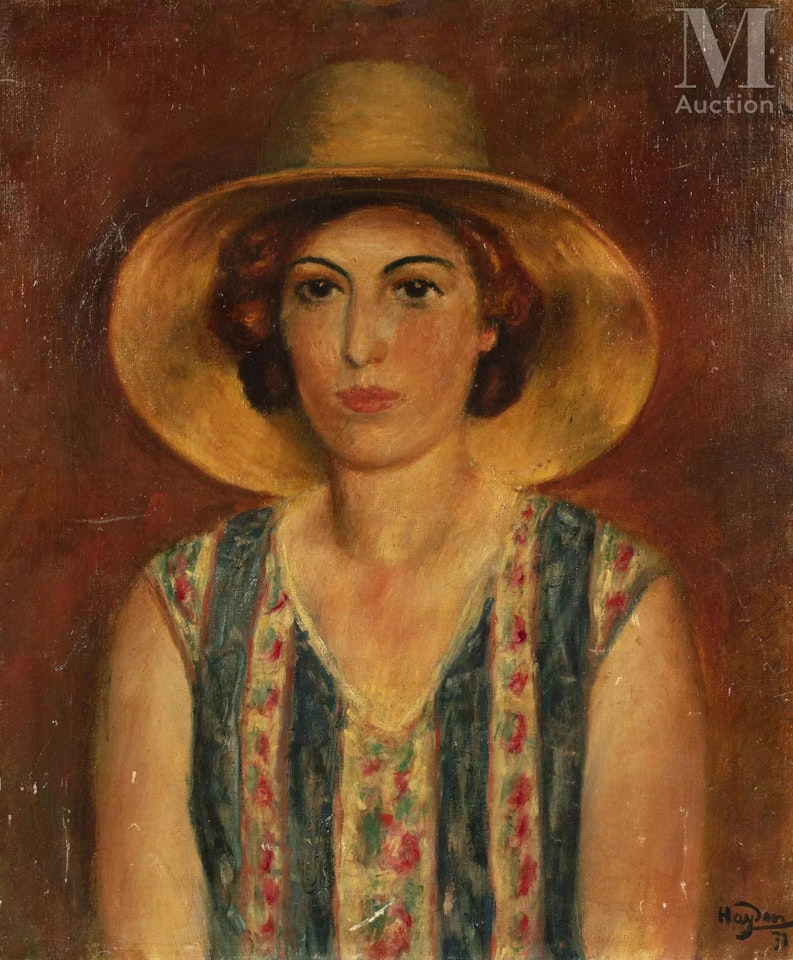 Portrait of a woman by Henri Hayden