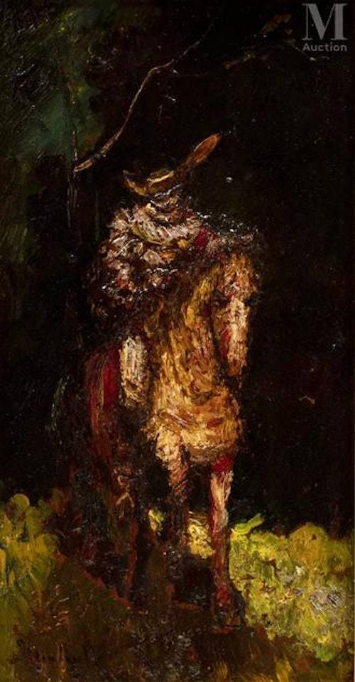 Rider by Adolphe Monticelli