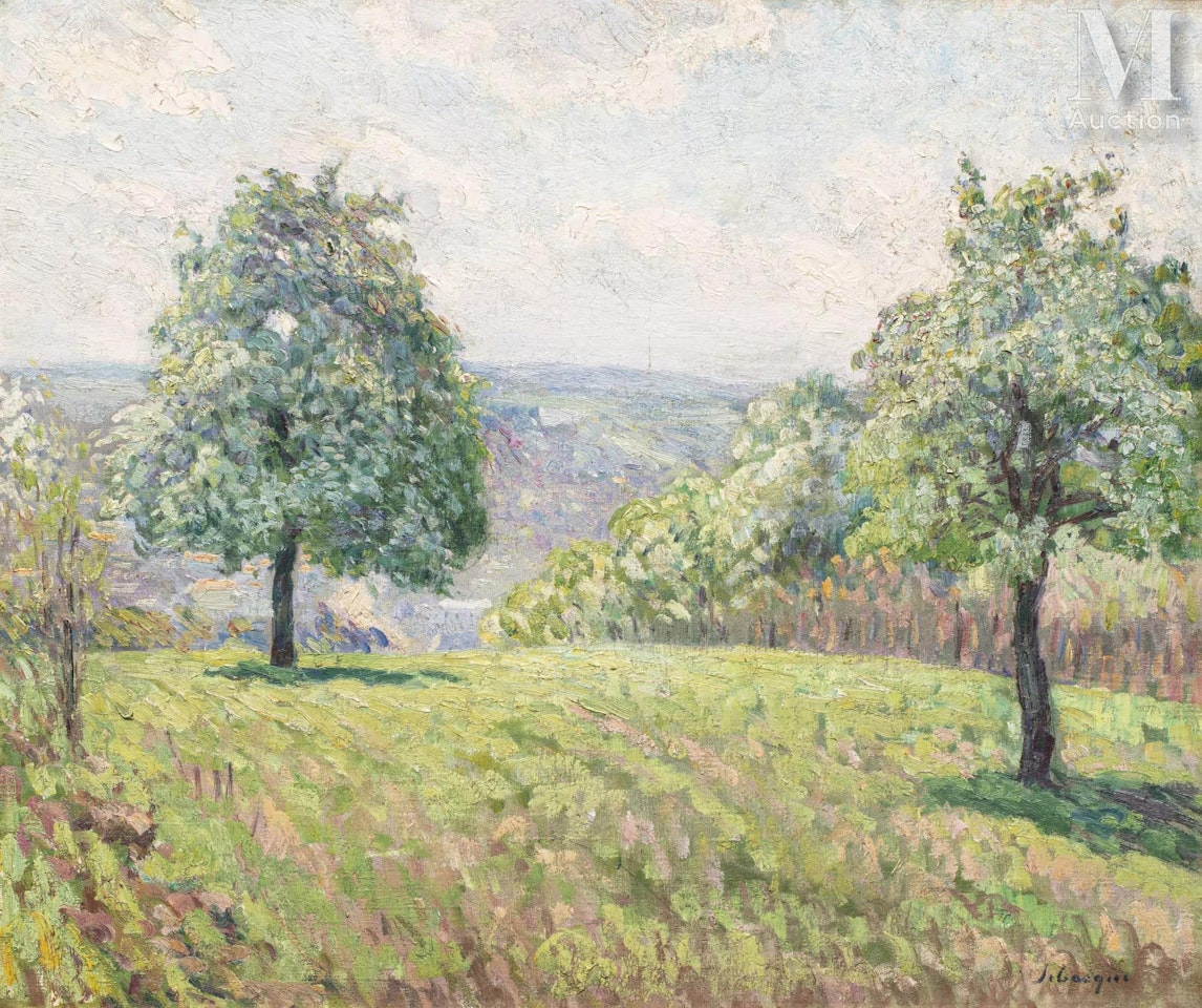 Orchard corner by Henri Lebasque