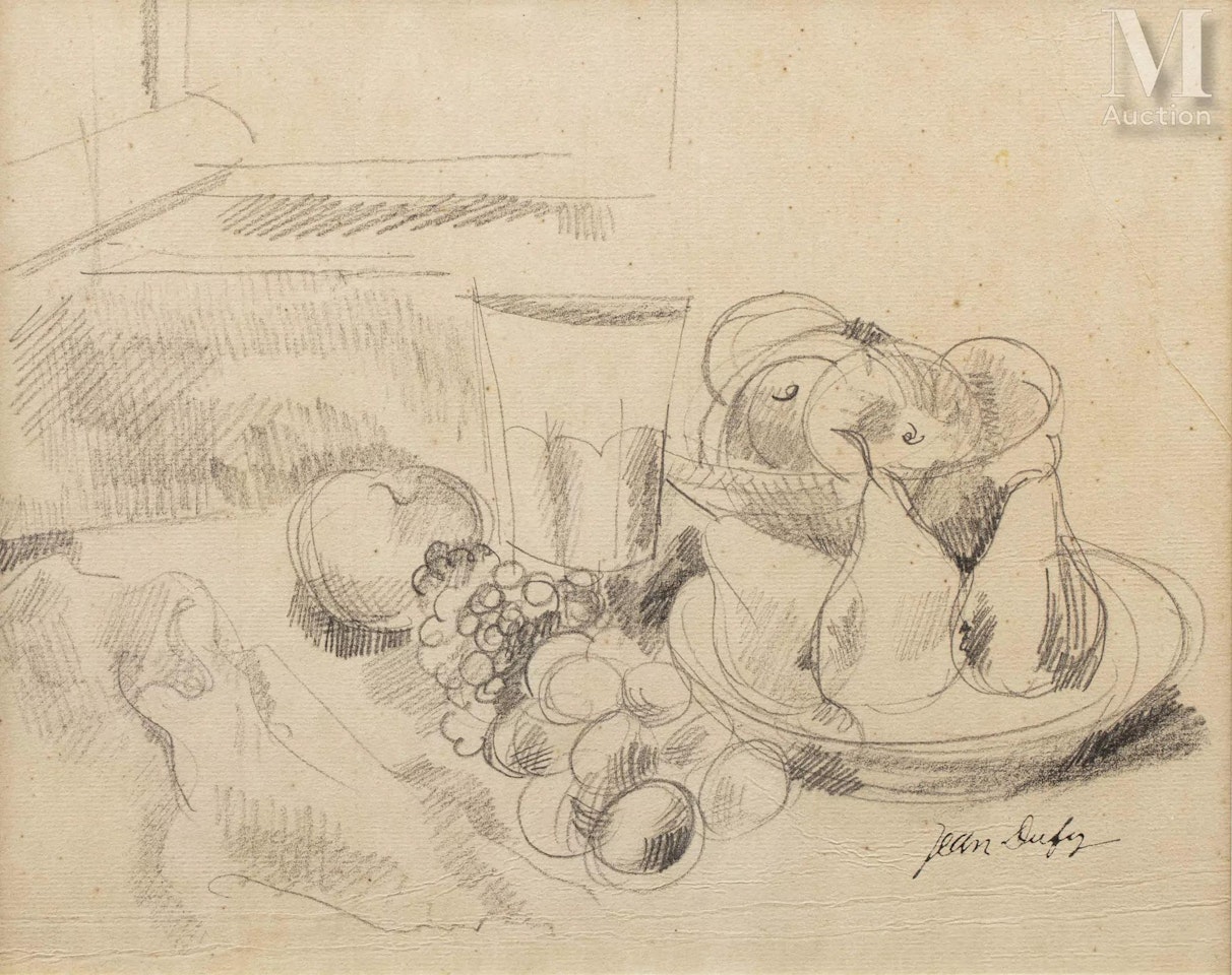 Fruit composition by Jean Dufy