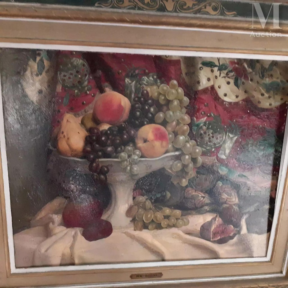 Still life with fruit by Irene Klestova