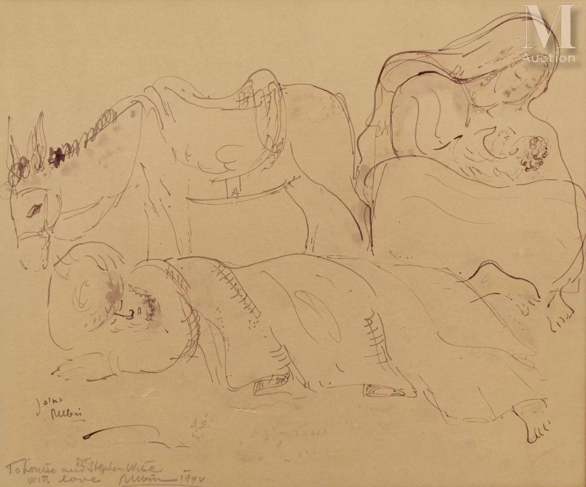 Maternity by Reuven Rubin