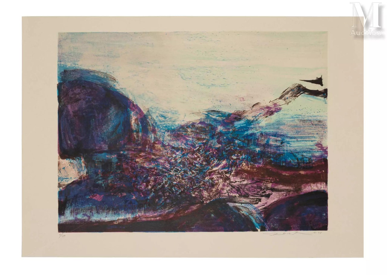 Composition 289 by Zao Wou-Ki