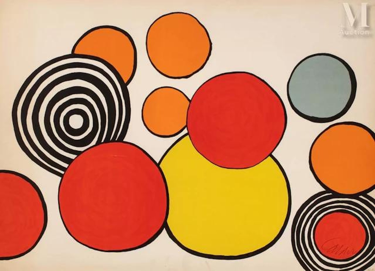 Elementary memory pl.2: Freckles by Alexander Calder