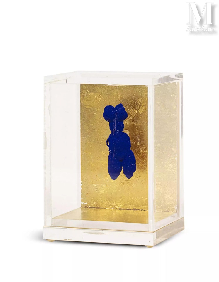 Little Blue Venus by Yves Klein