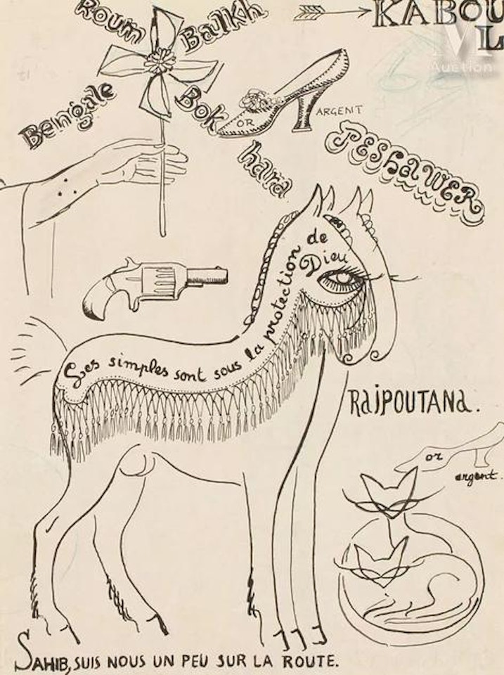 Illustration for Kipling"s Most Beautiful Tales No. 26; The simple are under the protection of God by Kees van Dongen