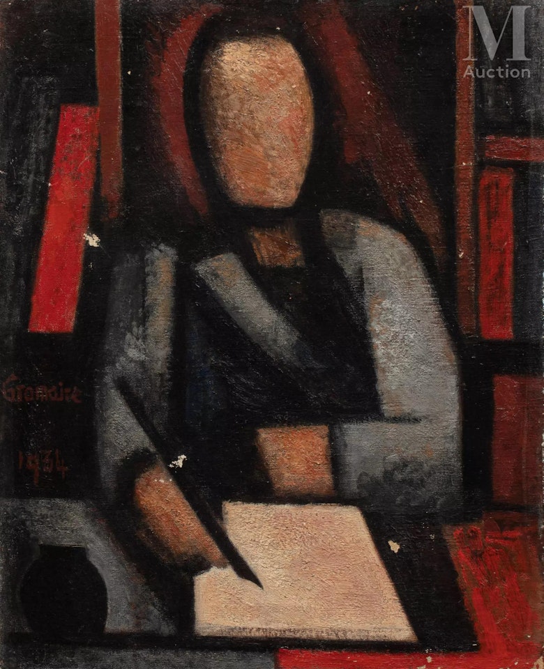 The writer by Marcel Gromaire