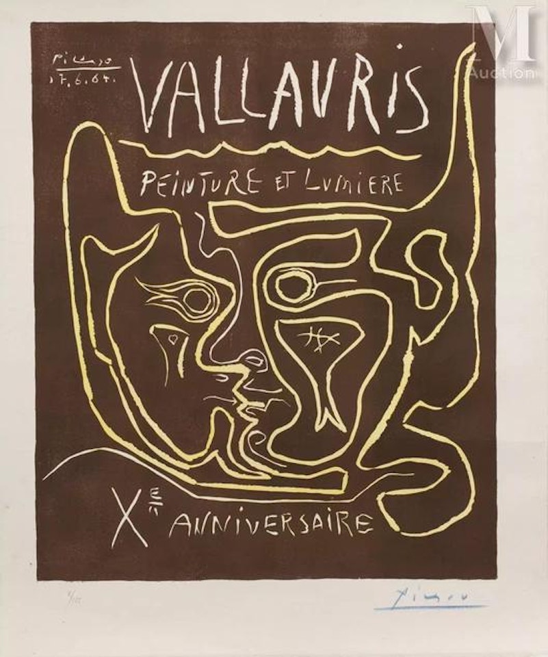 Vallauris Painting and Light, 10th anniversary by Pablo Picasso