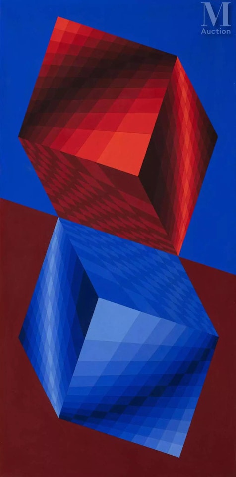Bikub by Victor Vasarely