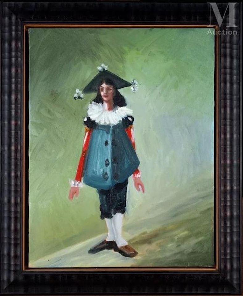 Female Model by George Condo