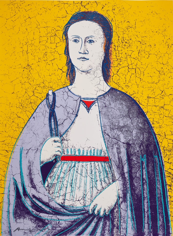 Saint Apollonia by Andy Warhol