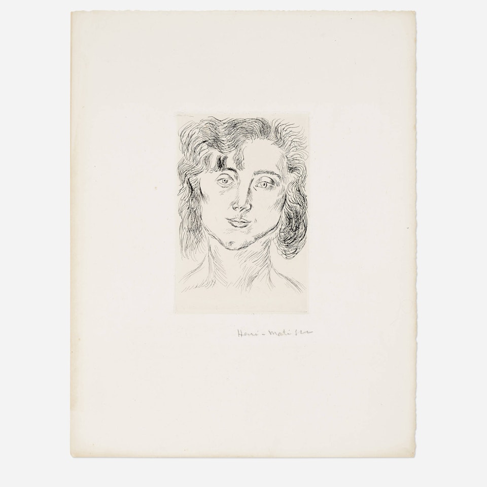 Frontispiece from Cinquante dessins by Henri Matisse