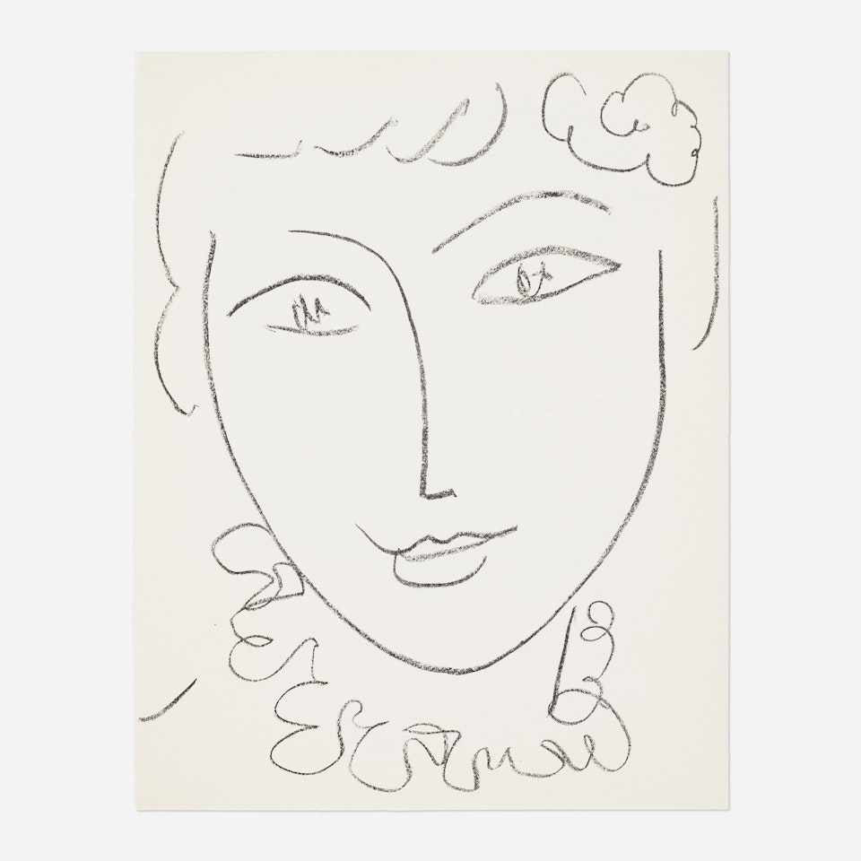 La pompadour by Henri Matisse