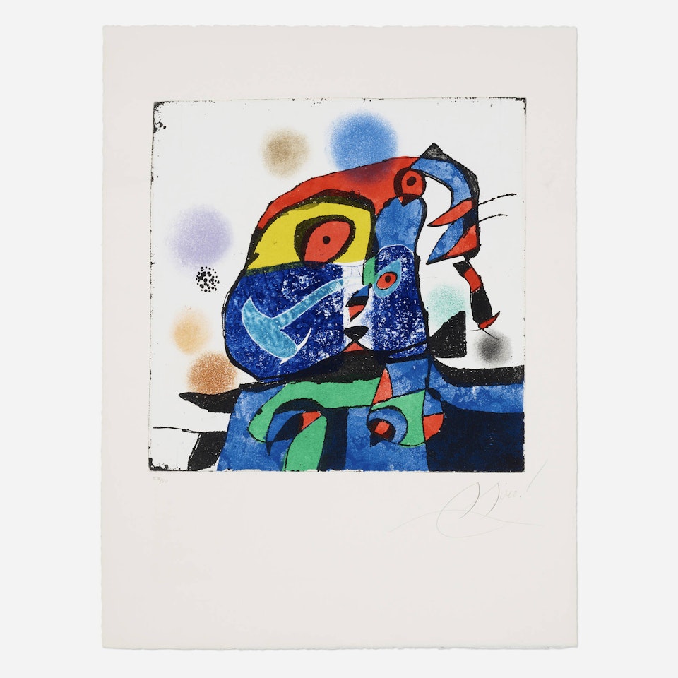Gaudí V by Joan Miró