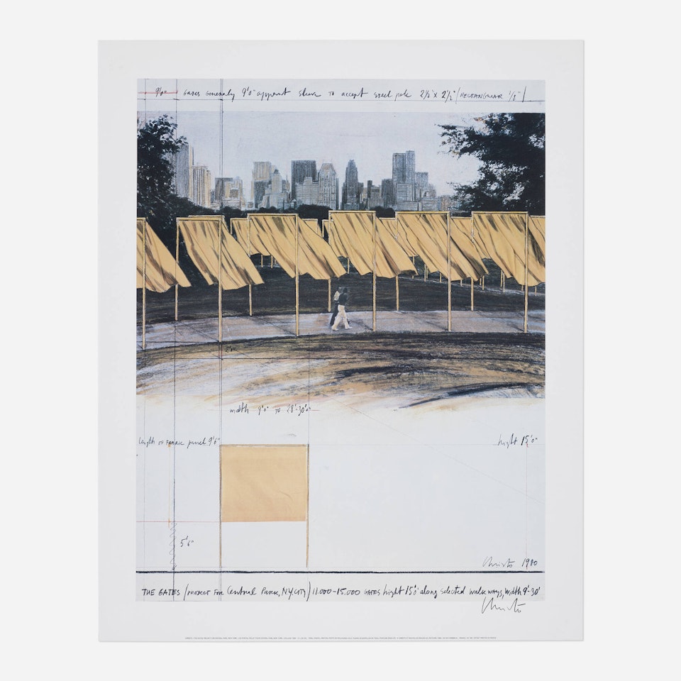 The Gates, Central Park by Christo