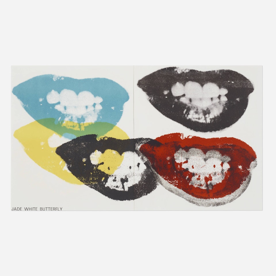 Marilyn Monroe I Love Your Kiss Forever Forever (from the One Cent Life portfolio) by Andy Warhol