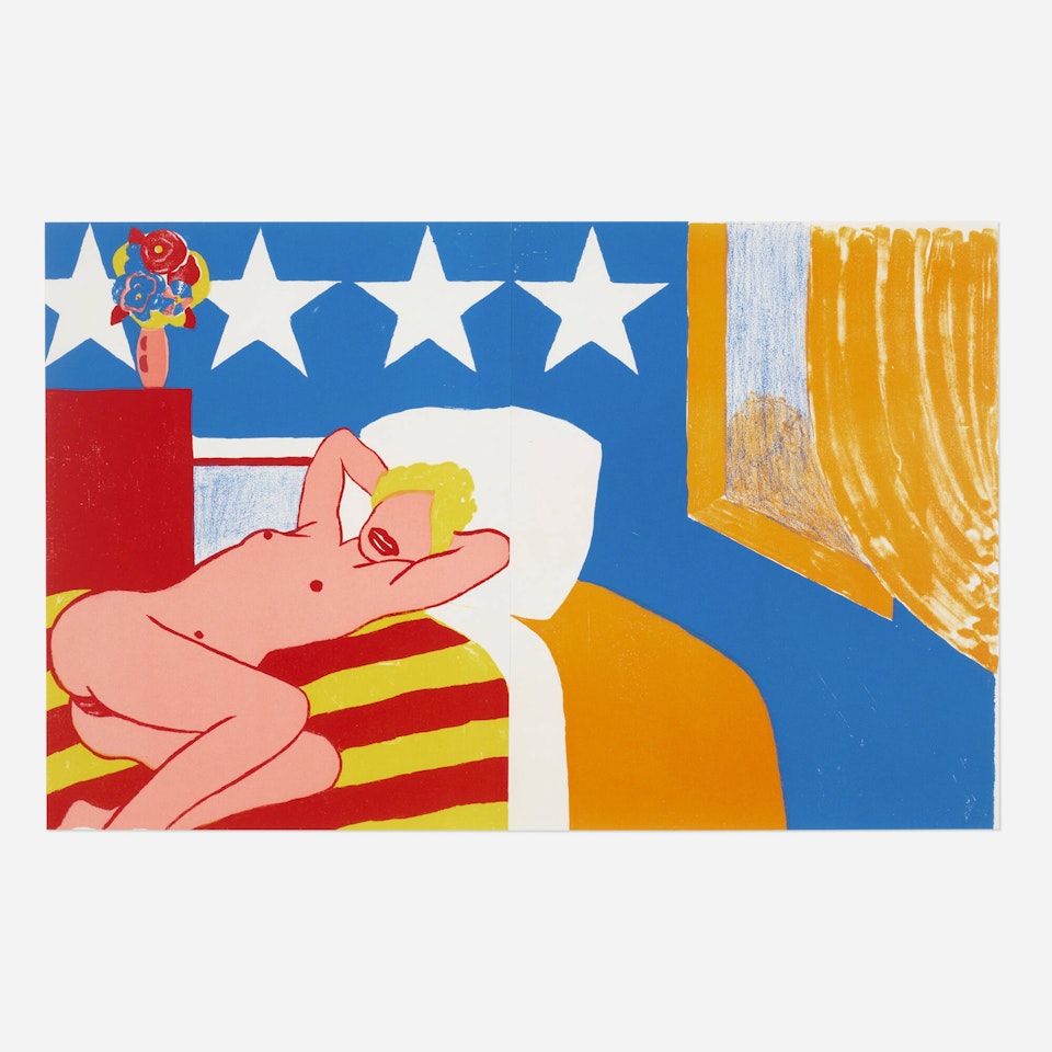 Untitled (from the One Cent Life portfolio) by Tom Wesselmann