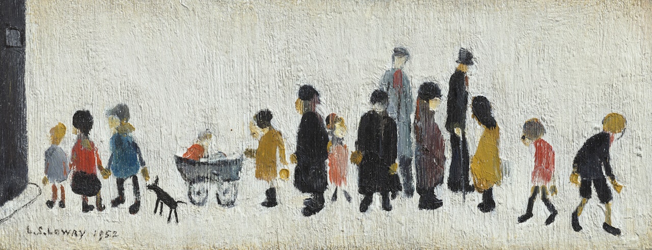 Street Scene by Laurence Stephen Lowry