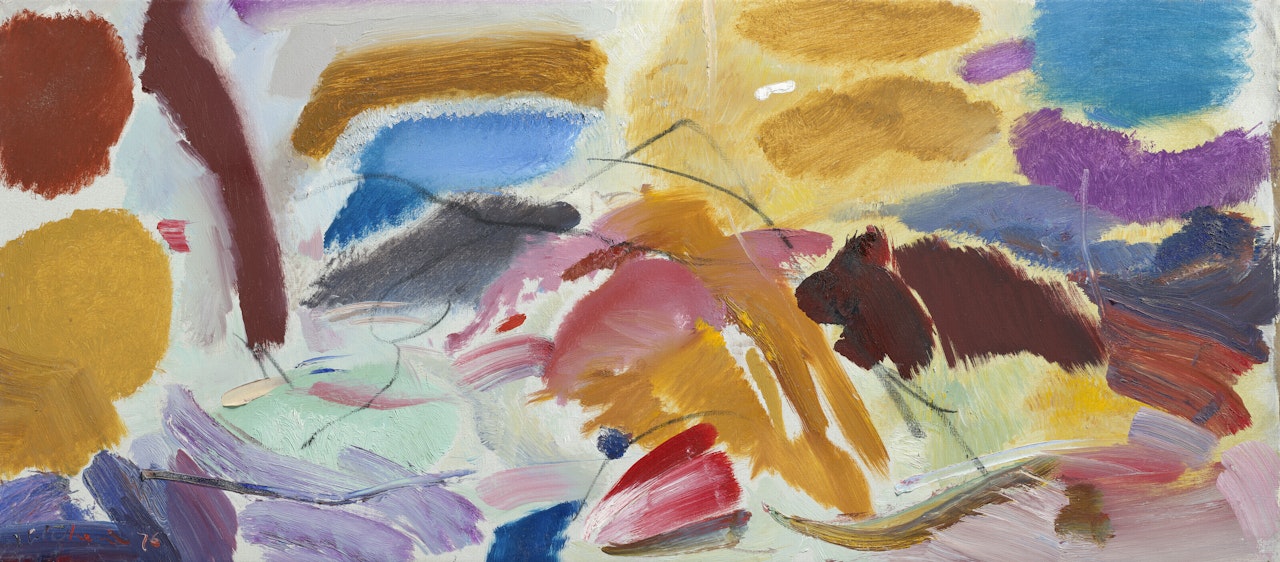 Autumn Bracken by Ivon Hitchens