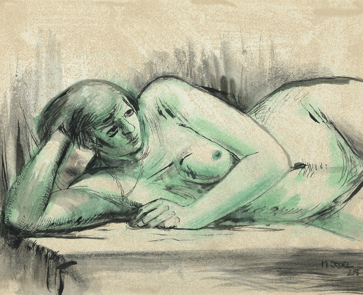 Reclining Woman by Henry Moore