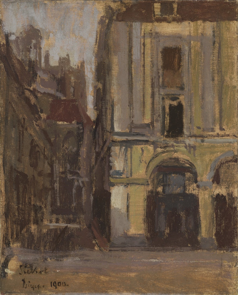 La Rue Notre-Dame and the Quai Duquesne by Walter Richard Sickert