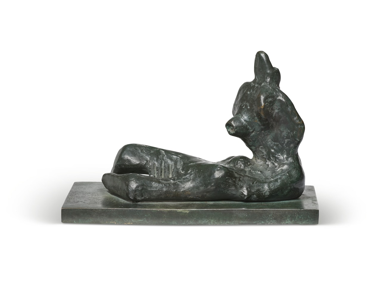 Reclining Figure: Flint by Henry Moore