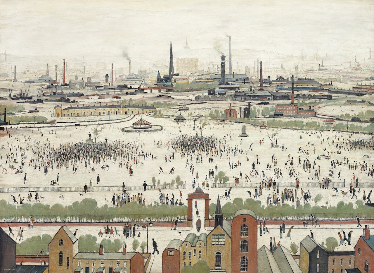 Sunday Afternoon by Laurence Stephen Lowry